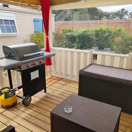 Mobil Home Climatise Au Domaine Lalande A 미미장플라즈 외부 사진