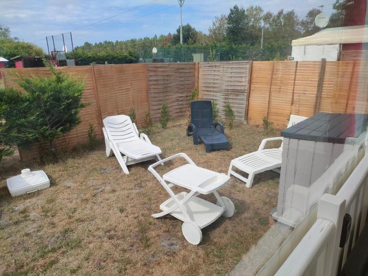 Mobil Home Climatise Au Domaine Lalande A 미미장플라즈 외부 사진