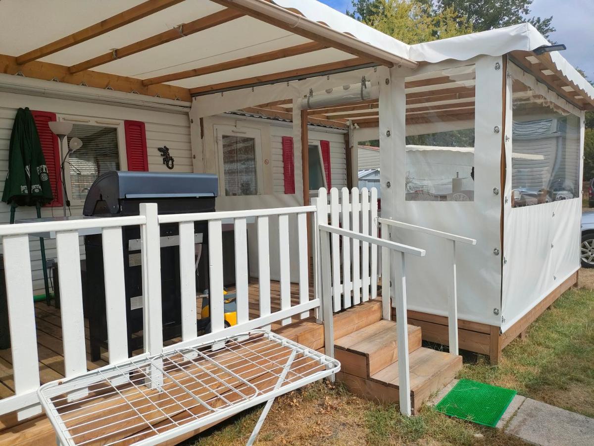 Mobil Home Climatise Au Domaine Lalande A 미미장플라즈 외부 사진