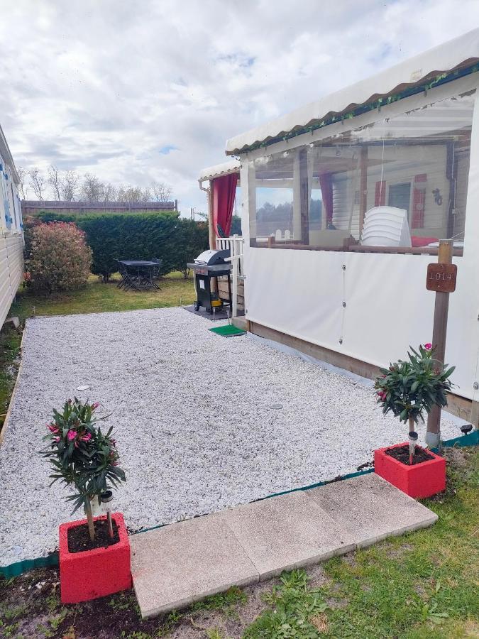 Mobil Home Climatise Au Domaine Lalande A 미미장플라즈 외부 사진