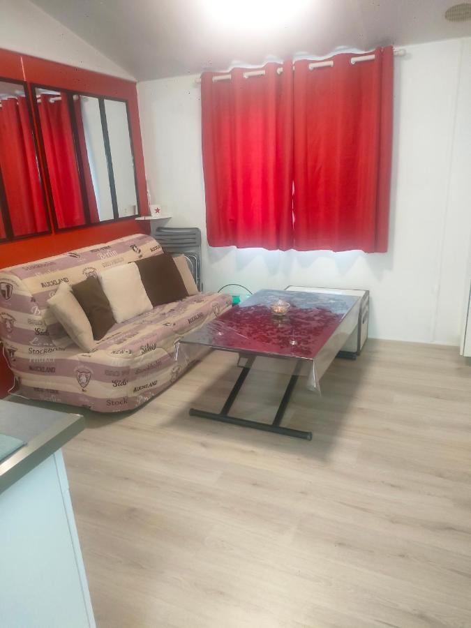 Mobil Home Climatise Au Domaine Lalande A 미미장플라즈 외부 사진
